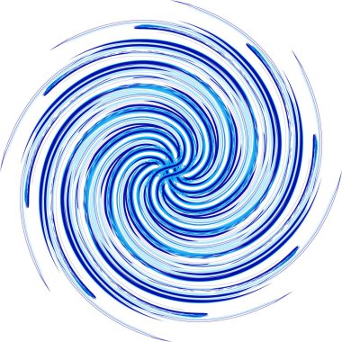 spiral girdap yarış mavi çizgileri logo, simgeler veya favoriler için