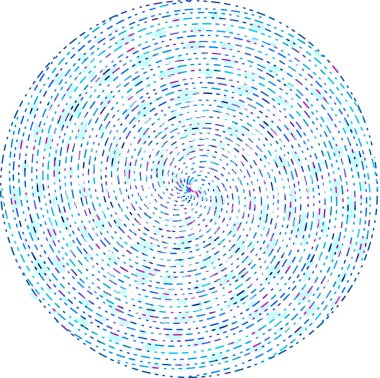 Geometrik daire elementi. Dairesel, konsantre ve radyal element