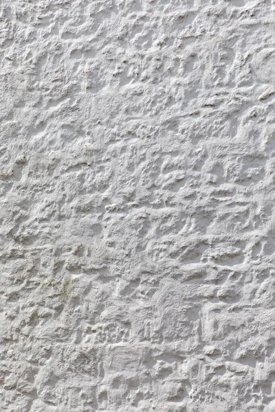 Abstracte Achtergrond Van Effen Wit Stucwerk Getextureerde Muur Verticaal Formaat — Stockfoto