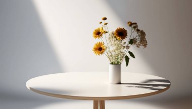 Boşluk için hazırlan Seçici odaklanma için soyut bulanık bokeh arkaplanının önündeki boş koyu ahşap tablo.
