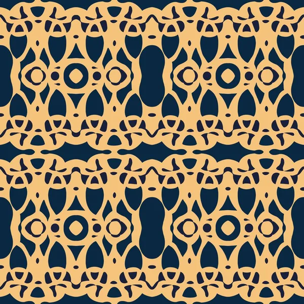 Nahtloses Muster Retro Vintage Stil Boho Batik Muster Stamm Ethnischen — Stockfoto