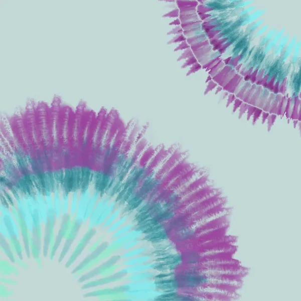 Fabric Tie Dye Striped Pattern Ink Background Bohemian Spiral Hippie — Stock Photo, Image