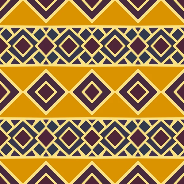 Seamless Pattern Retro Vintage Style Boho Batik Pattern Tribal Ethnic — Stock Photo, Image