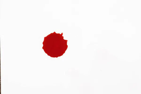 Blood Splatters Red Blots Watercolor Realistic Bloody Splatters Halloween Drop — Fotografia de Stock
