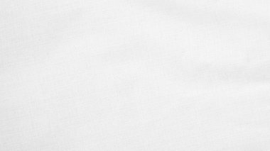 Organik kumaş pamuk perde arkası beyaz keten kumaş buruşuk doğal pamuk kumaş doğal el yapımı keten arka plan organik eko tekstil beyaz kumaş pamuk dokusu