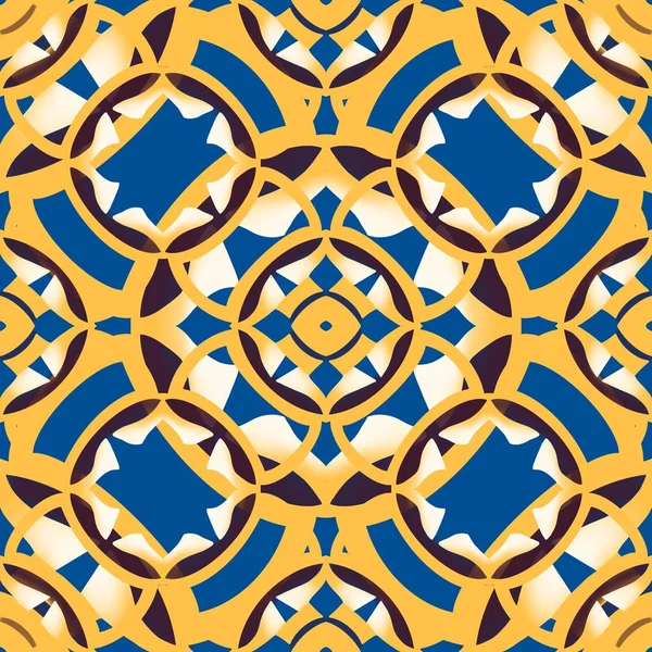 シームレスなパターン抽象的な幾何学的イスラム的背景Bohoバティックパターン部族の民族シームレス — ストック写真