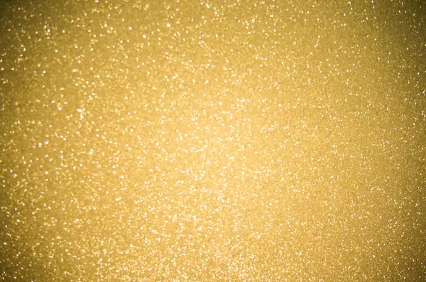 Fondo Brillo Dorado Luces Punto Borroso Brillante Bokeh Brillante Textura — Foto de Stock