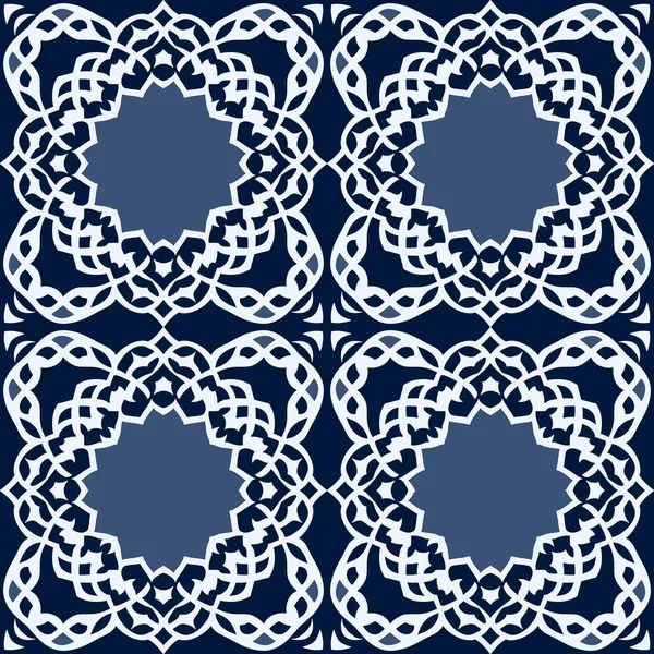 Naadloos Patroon Abstract Geometrische Islamitische Achtergrond Boho Batik Patroon Tribal — Stockfoto