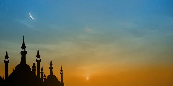Ramadan Kareem Background Saudação Para Ramadan Mubarak Eid Mubarak Feliz — Fotografia de Stock