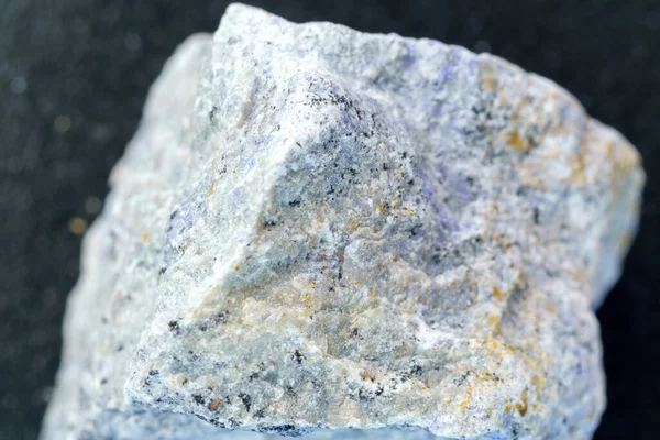 과아름다움의 지질학 손대지 보석들 Dumortierite Rock — 스톡 사진