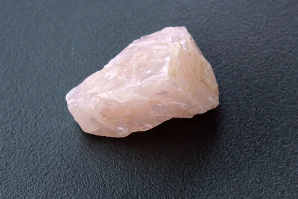 Cristal Mineral Natural Piedra Preciosa Cuarzo Rosa Cristal Cuarzo Rosa — Foto de Stock
