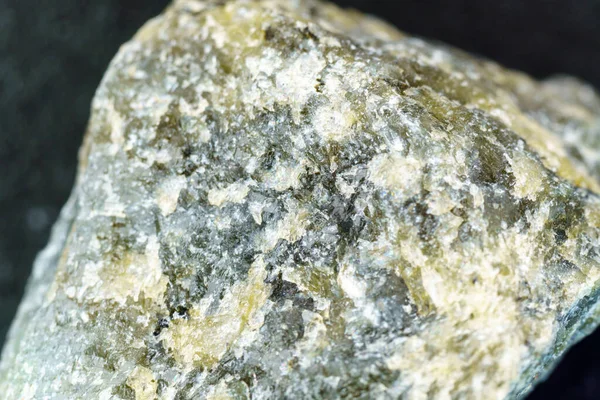 Labradorit Aus Natürlichem Mineral Aus Geologischer Sammlung Makro Aus Nächster — Stockfoto