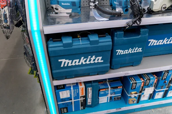 Tyumen Russia May 2023 Makita Tools Box German Supermarket 마키타 — 스톡 사진