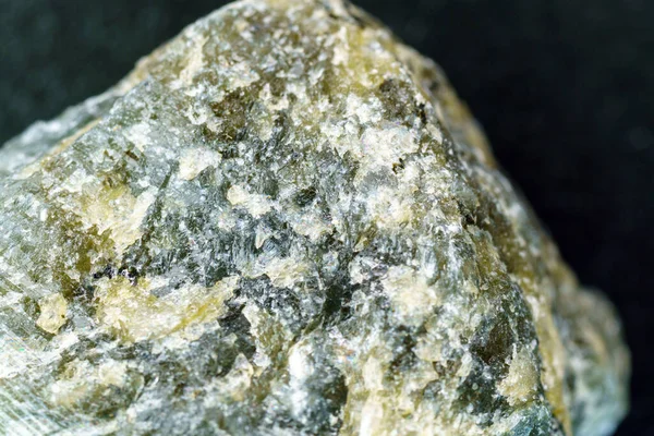 Labradorita Mineral Natural Colección Geológica Primer Plano Macro —  Fotos de Stock