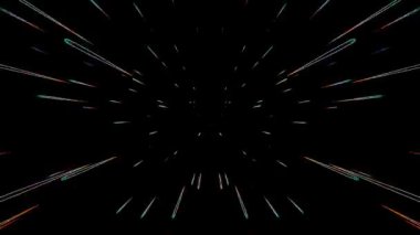 Stars speed. This 1920x1080 (HD) video clip can be used as background in any project.