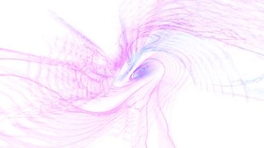 Mor spiral dalgalar soyut fraktal. Yaratıcı tasarım için fraktal sanat arkaplanı