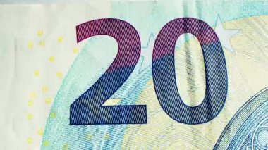 Makro desenli banknotlar 100, 50, 20, 10 Amerikan doları civarında çekildi. Nakit para banknotları. Franklins, Jackson ve Hamilton yüz dokusu, USD nakit makro görünümü