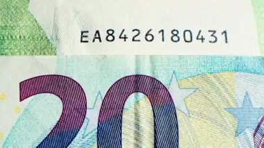 Makro desenli banknotlar 100, 50, 20, 10 Amerikan doları civarında çekildi. Nakit para banknotları. Franklins, Jackson ve Hamilton yüz dokusu, USD nakit makro görünümü