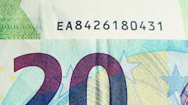 Makro desenli banknotlar 100, 50, 20, 10 Amerikan doları civarında çekildi. Nakit para banknotları. Franklins, Jackson ve Hamilton yüz dokusu, USD nakit makro görünümü