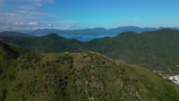 Pengambilan Gambar Udara Beautiful Panorama Video Udara Dari Drone Terbang — Stok Video
