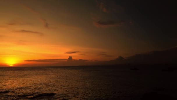Повітряний Вид Дюну Пролягає Над Сходом Сонця Раю Азія Єтнам — стокове відео
