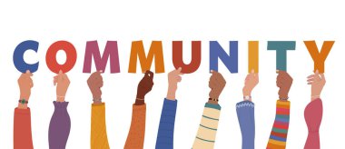 Birliğin ve işbirliğinin sembolünü oluşturan çeşitli el ele tutuşmalar.