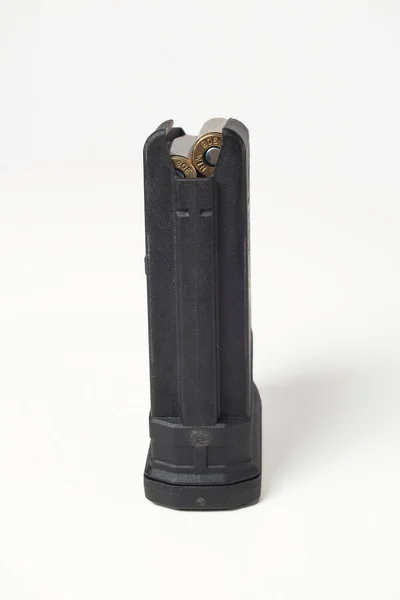 15ライフルの弾丸でマグ 二百二十三レム — ストック写真