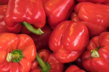 Kırmızı biber koleksiyonu.