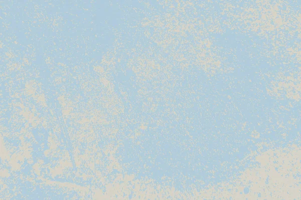 Distress Bleu Urbain Texture Utilisée Couverture Peinture Brossée Élément Conception — Image vectorielle