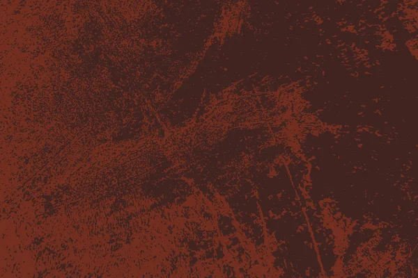 Červená Zrnitá Špinavá Šablona Úzká Městská Textura Grunge Drsné Špinavé — Stockový vektor