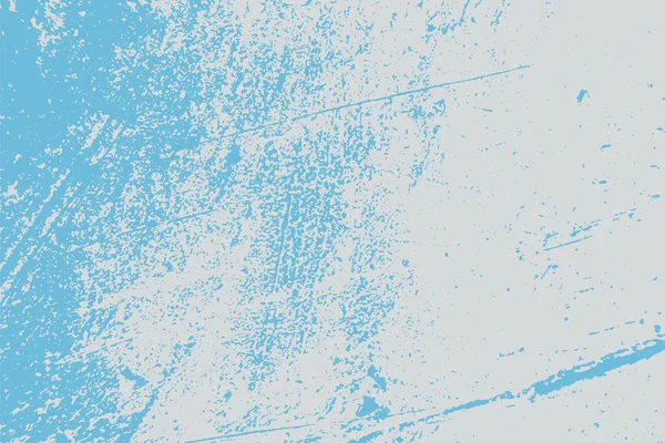 Покрытие Синей Краской Пустой Стареющий Элемент Дизайна Гранж Грубый Грязный — стоковый вектор