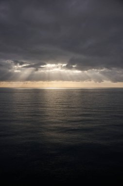 Arkaplan için gün batımı gökyüzü ya da sabah gökyüzü ve bulut.