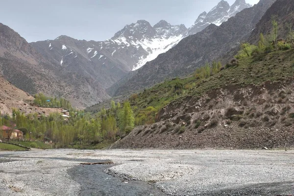 塔吉克斯坦Pamir Alay山区西部地区的Fann山脉 — 图库照片