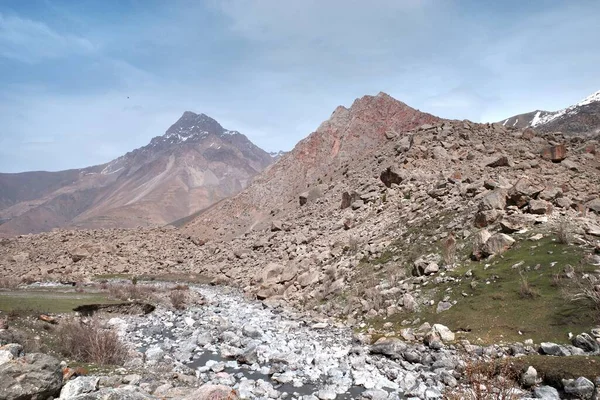 Góry Fanńskie Zachodnim Regionie Tadżykistanu — Zdjęcie stockowe