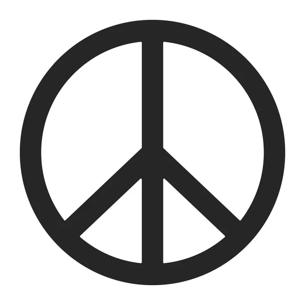 Peace Sign Vector Icon — Stockvector