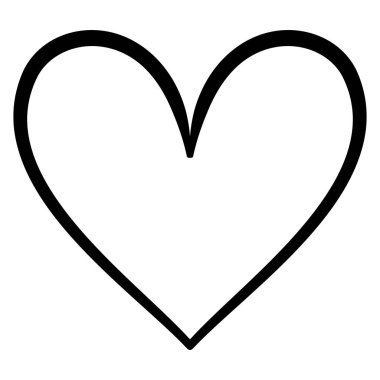 Aşk ikonu aşk ya da aşk konsepti için sanat vektörü çizimi