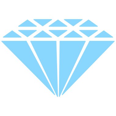 Vektör içindeki pahalı mücevherler için bir elmas mücevher simgesi