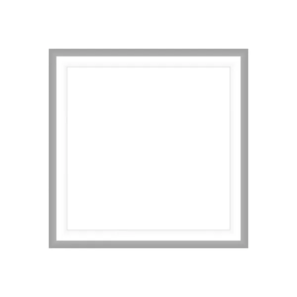 Cornice Sfondo Bianco Fotoframe Seminato Arredamento Domestico Affari — Foto Stock