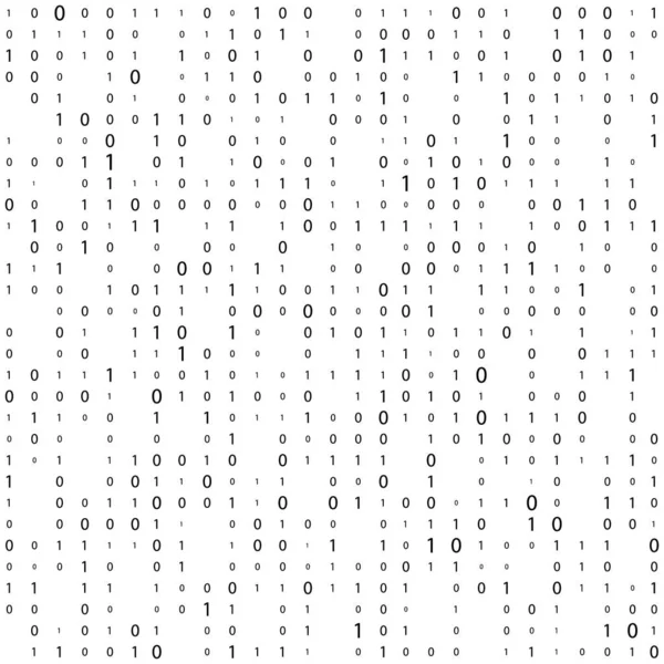 Binární Kód Digitální Technologie Pozadí Digitální Datový Proud Matrix Binární — Stock fotografie