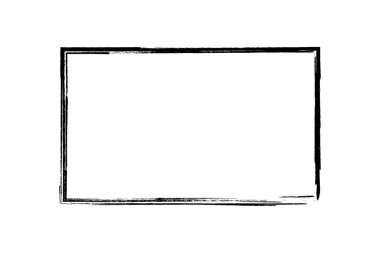 Grunge çerçevesi. Grunge arka planı. Projen için tasarım.