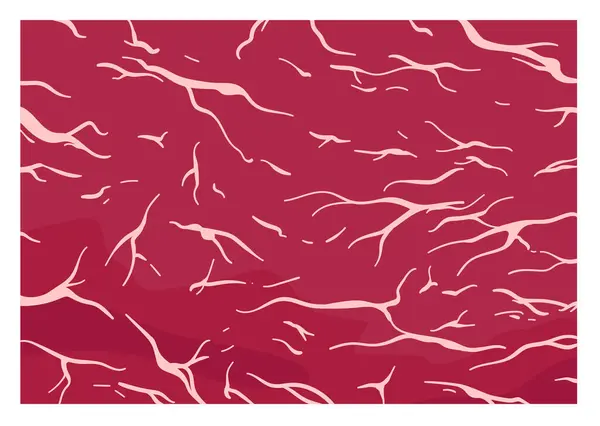 Czerwony Świeży Marmurkowy Plasterek Wagyu Gotowania Dojrzały Wzór Steku Makro Ilustracje Stockowe bez tantiem