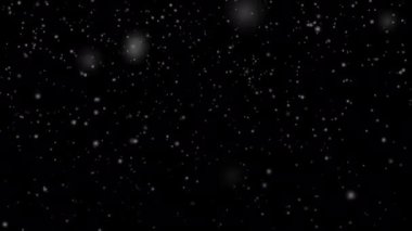 Kara zemine düşen kar, karlı animasyon örtüsü