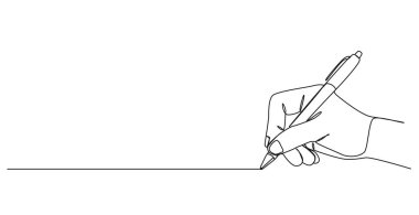 El ele tutuşmanın kesintisiz tek çizgi çizimi, çizgi sanat vektörü çizimi