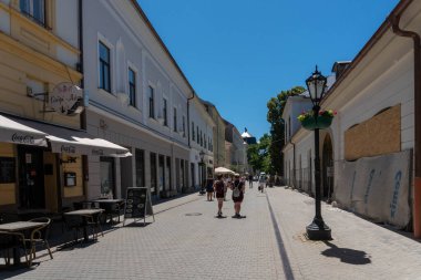 EGER, HUNGARY - 21 HAZİRAN 2022:.