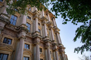 PLUMLOV, CZECH Cumhuriyet - Eylül 09; 2023: Plumlov Barok Sarayı.