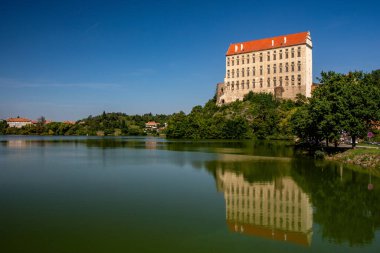 PLUMLOV, CZECH Cumhuriyet - Eylül 09; 2023: Plumlov Barok Sarayı.