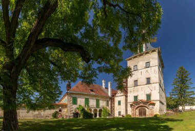 UHERCİS, CZECH Cumhuriyet - 8 Eylül 2023: Rönesans ve Barok Sarayı.