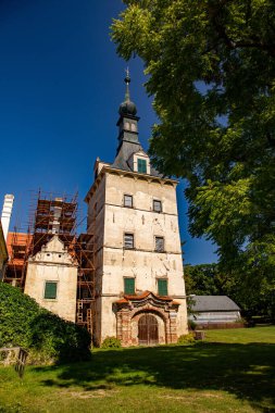 UHERCİS, CZECH Cumhuriyet - 8 Eylül 2023: Rönesans ve Barok Sarayı.