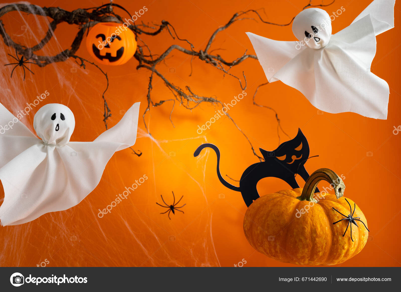Fundos de bruxas assustadoras do festival de halloween de outubro