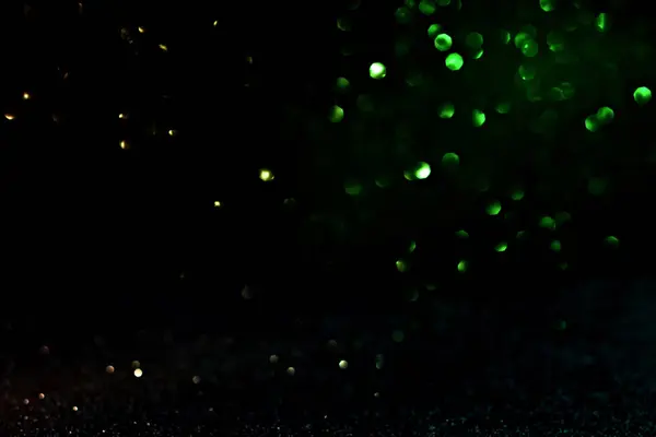 Emerald Bokeh Lights Abstract Royalty Free Stock Images